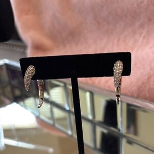 Elegant Silver Hoop Earrings